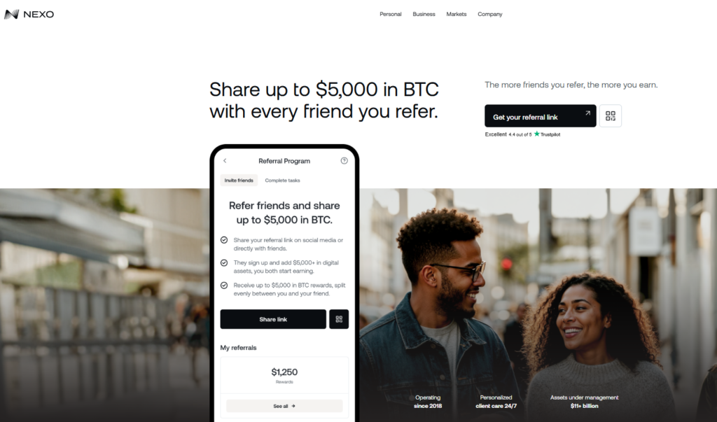 Nexo Referral Program &ndash; Key Points