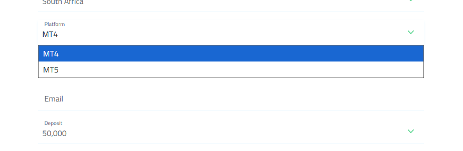 Orbex Select Account Settings 2