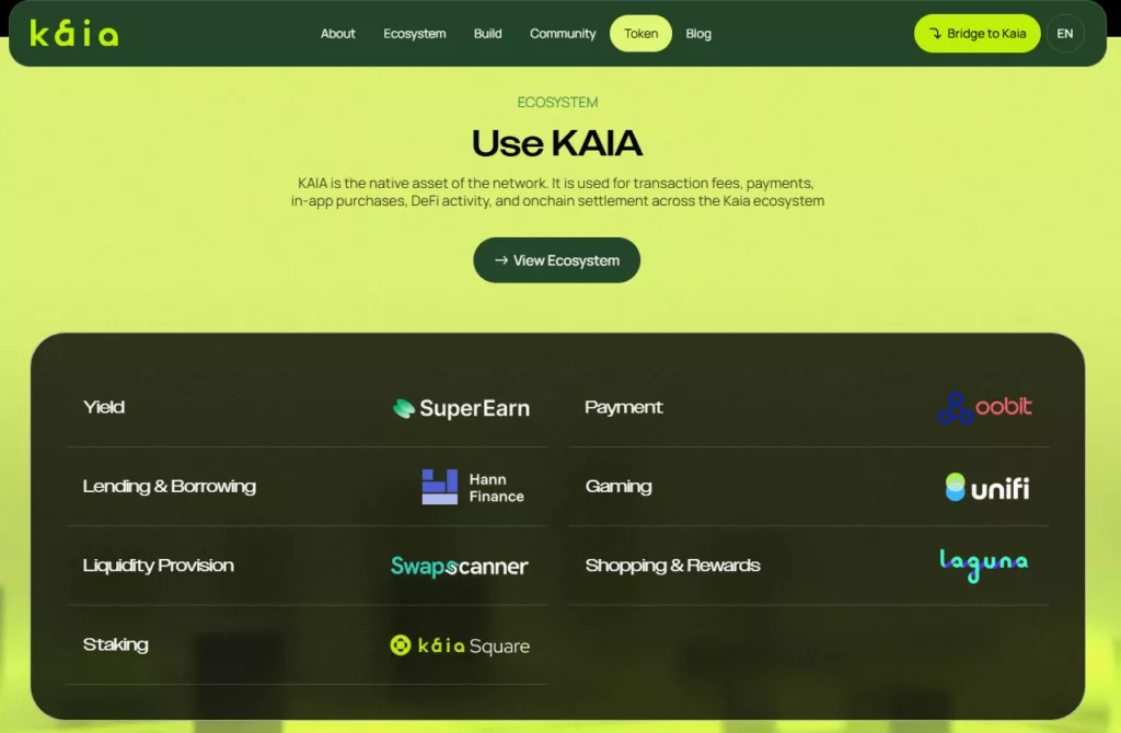 Real-World Use Cases of Kaia