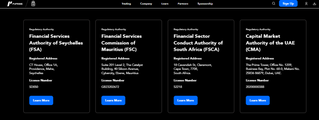 Regulations, Licenses, Client Fund Security