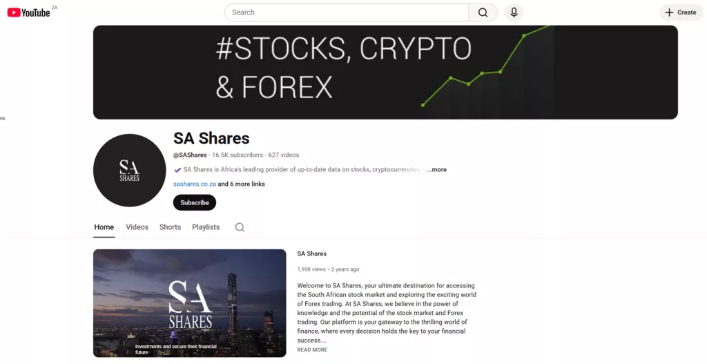 SA Shares