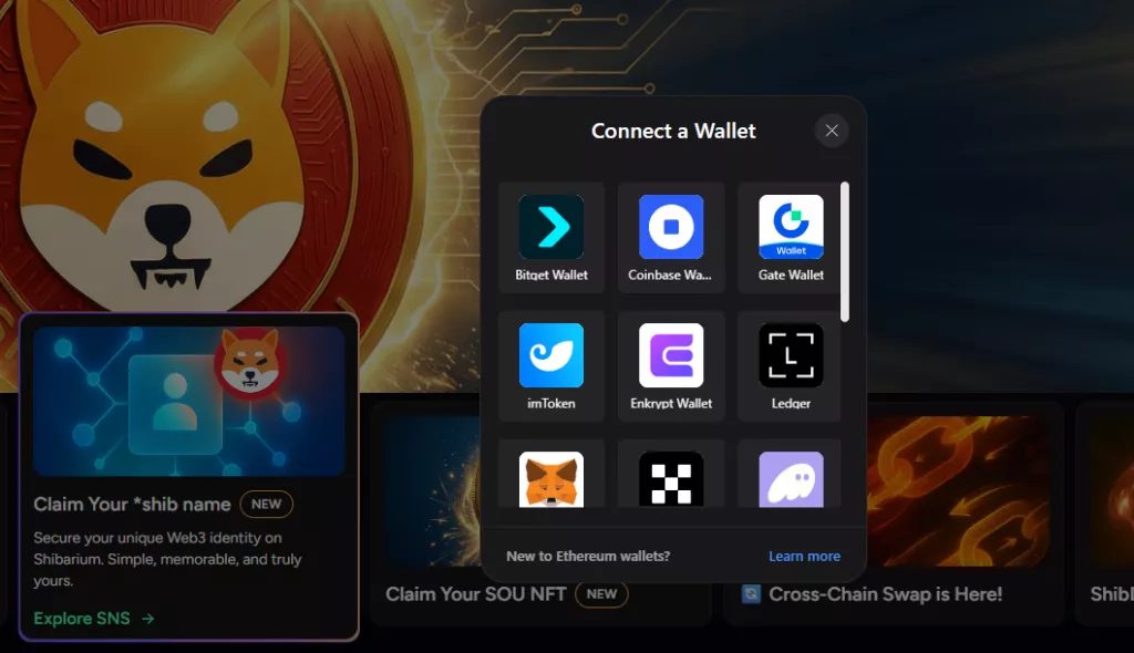 SHIBA INU&nbsp; Wallet