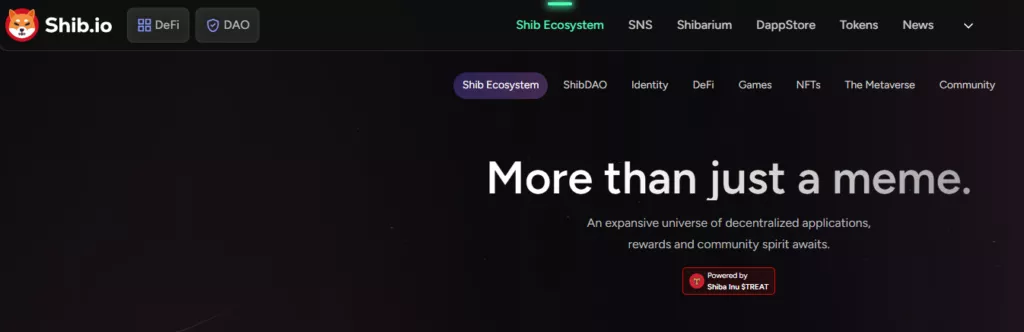 Shiba Inu Ecosystem