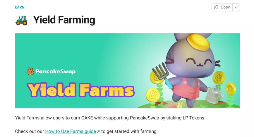 Yield Farming on PancakeSwap