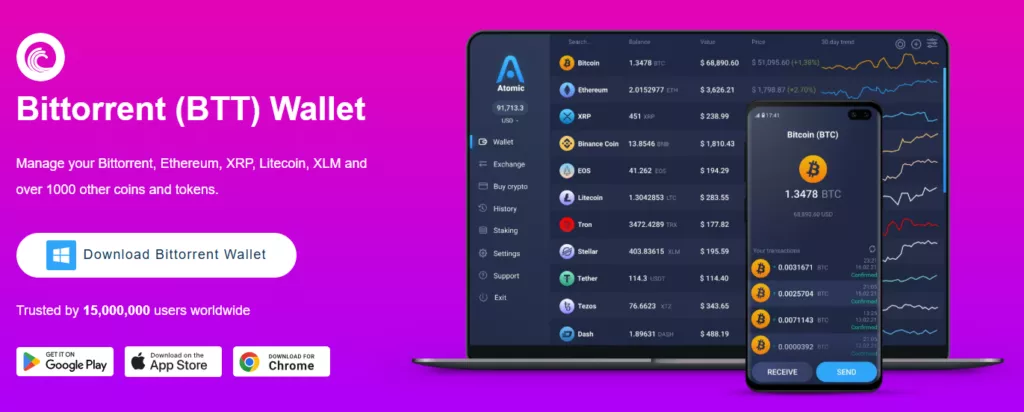 BitTorrent Token Wallet