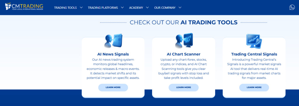 CMTrading AI Trading Tools