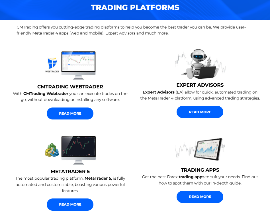 CMTrading Trading Platform