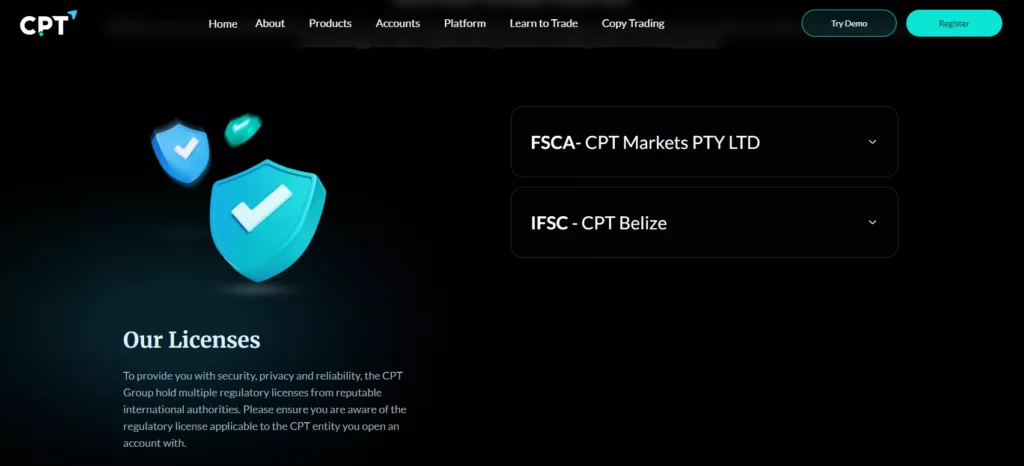 CPT Markets Safety and Security