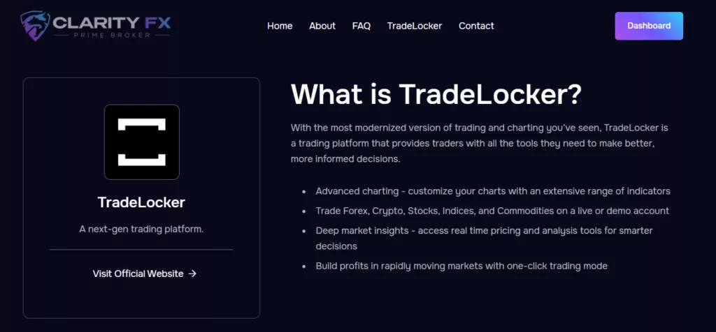 ClarityFX TradeLocker