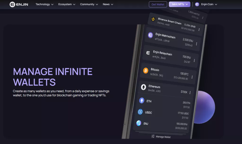 Enjin Coin Wallet