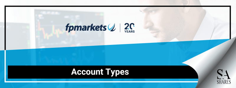FP Markets Account Types - Main Banner