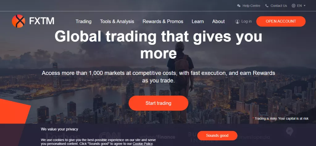 FXTM AMF Forex Brokers