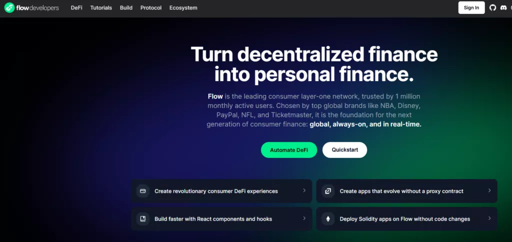 Flow Developer Ecosystem