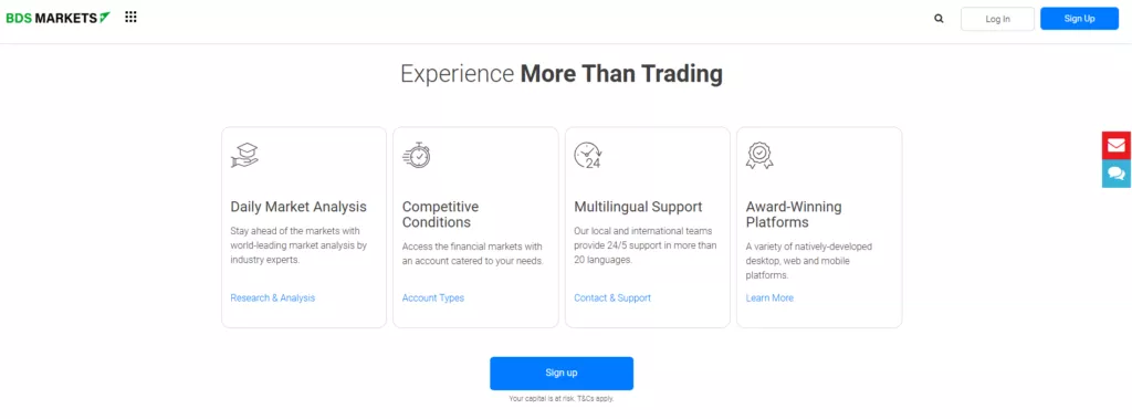 How to Open a BDSwiss Markets Account