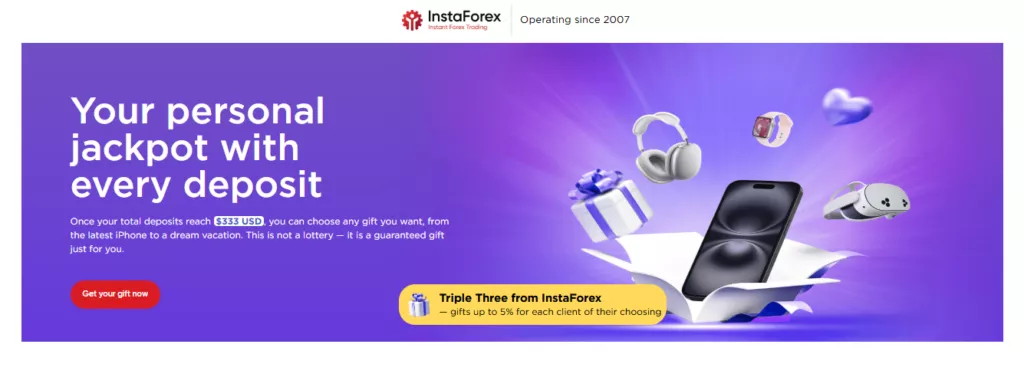 InstaForex Triple Three