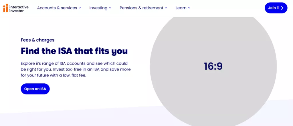 Interactive Investor Account Types