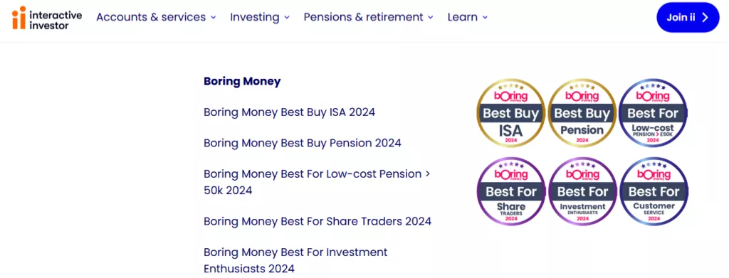 Interactive Investor Awards