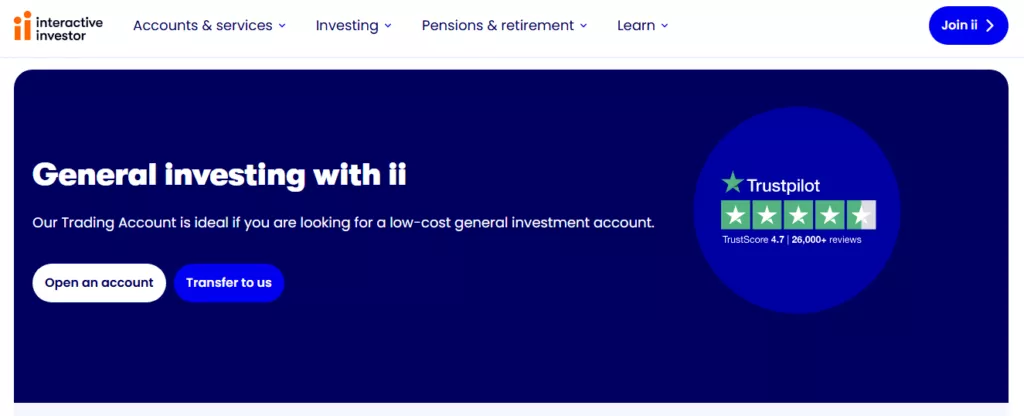 Interactive Investor General Investor Account