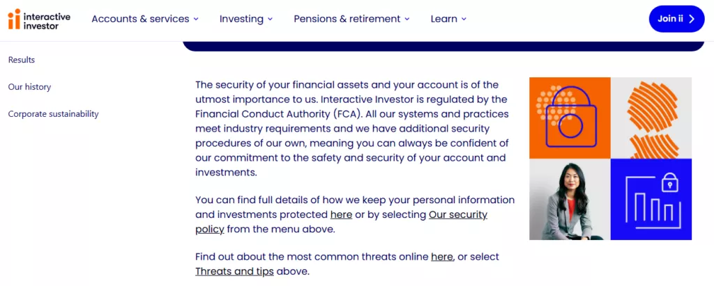 Interactive Investor Safety and Security