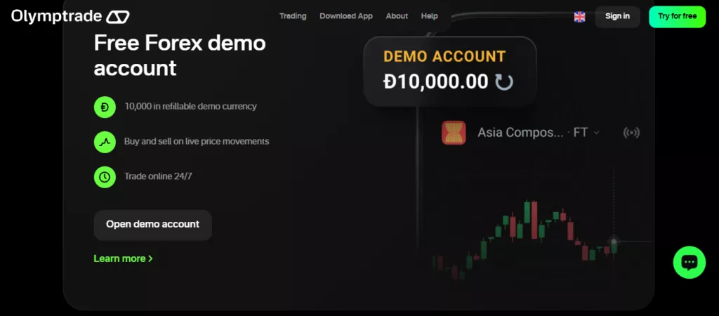 Olymp Trade Demo Account 