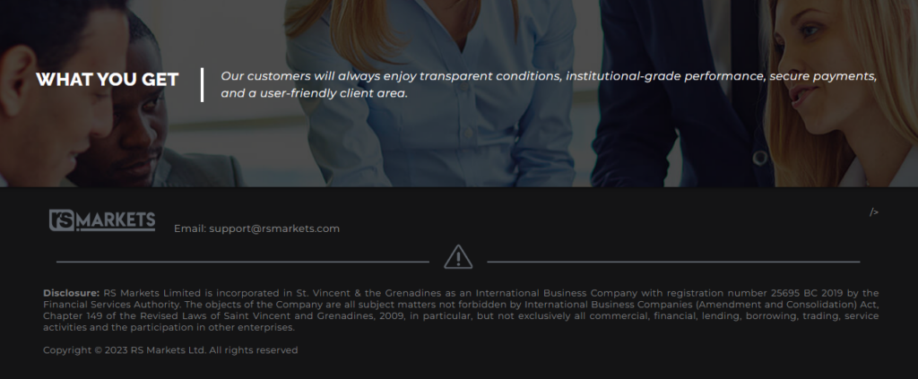 RS Markets – Safety & Security Overview RS Markets – Safety & Security Overview