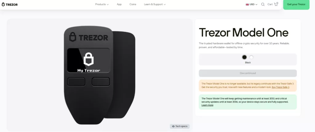 Trezor Model One