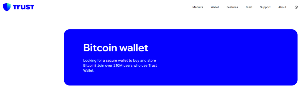 Trust Wallet Bitcoin Wallet