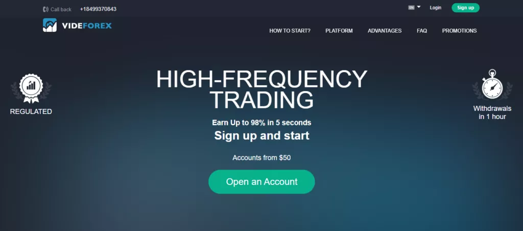 VideForex Overview VideForex Overview