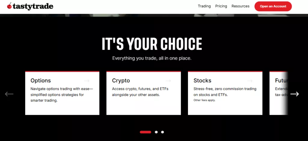 tastytrade Instruments