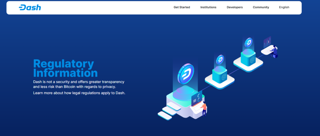 Dash Licence and Regulation