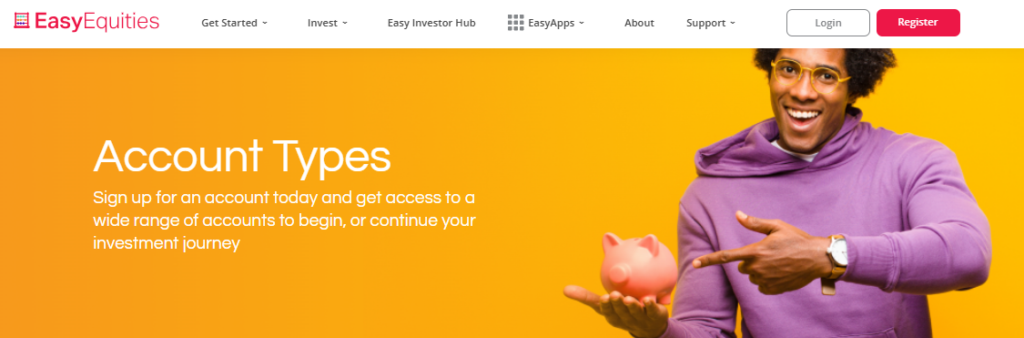 EasyEquity Accounts Types