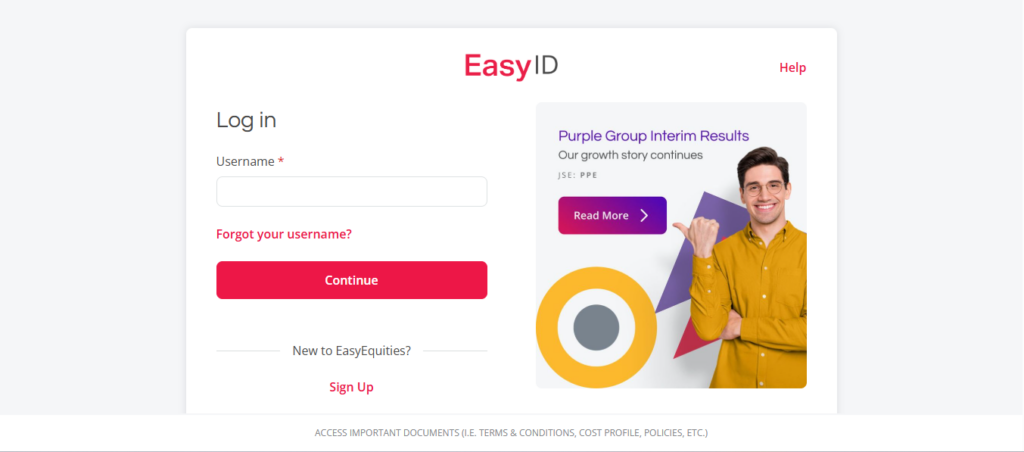 Easyequities open an account
