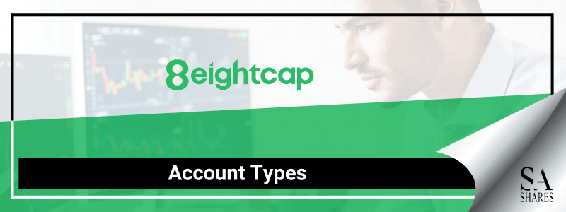 EightCap account types - Main Banner