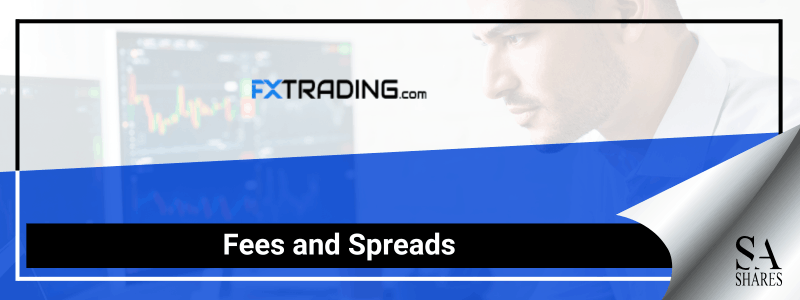 FXTrading.com Fees and Spreads - Main Banner