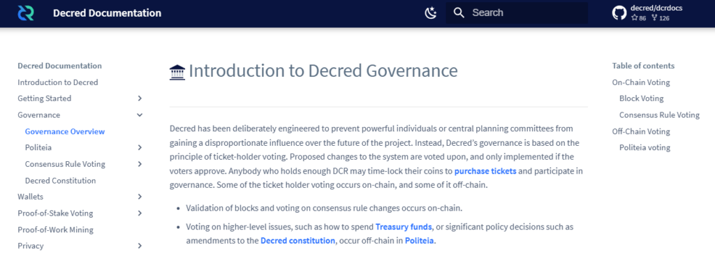How Decred&rsquo;s Governance Model Works