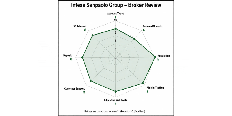 Intesa SanPaolo Spider Chart