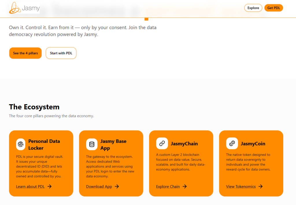 JasmyCoin (JASMY) Cryptocurrencies under one cent