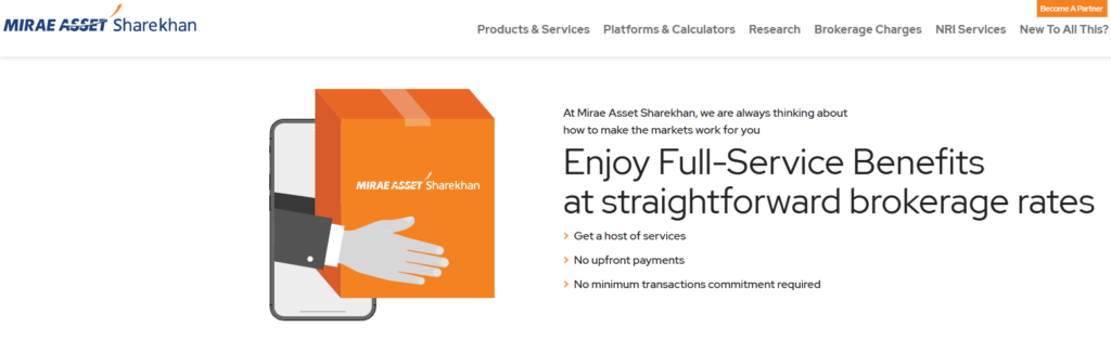 Mirae Asset Sharekhan Fees Mirae Asset Sharekhan Fees