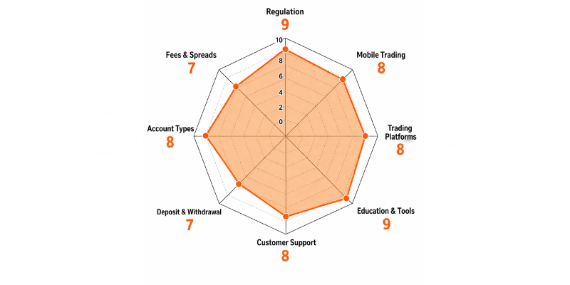 Mirae Asset Sharekhan Spider Chart Mirae Asset Sharekhan Spider Chart