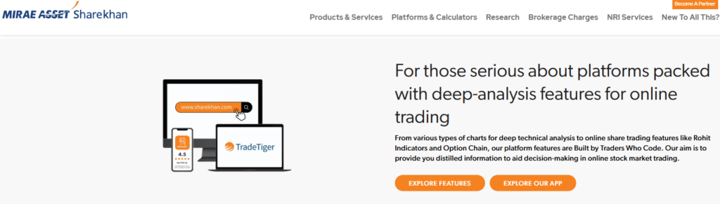 Mirae Asset Sharekhan Trading platforms Mirae Asset Sharekhan Trading platforms