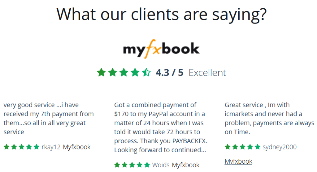 PAYBACKFX Customer Review PAYBACKFX Customer Review