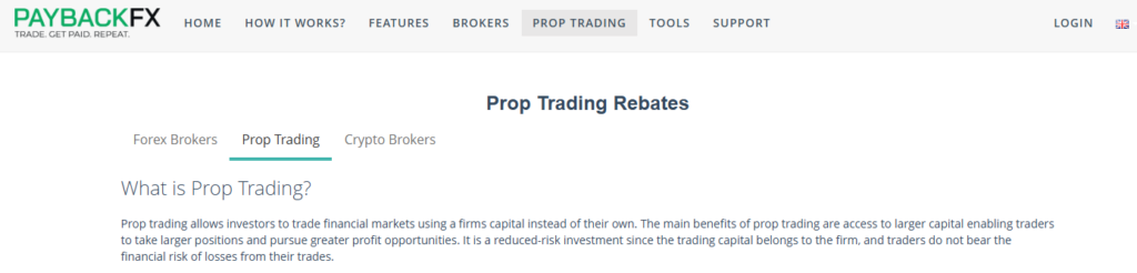 PAYBACKFX Market Instruments PAYBACKFX Market Instruments