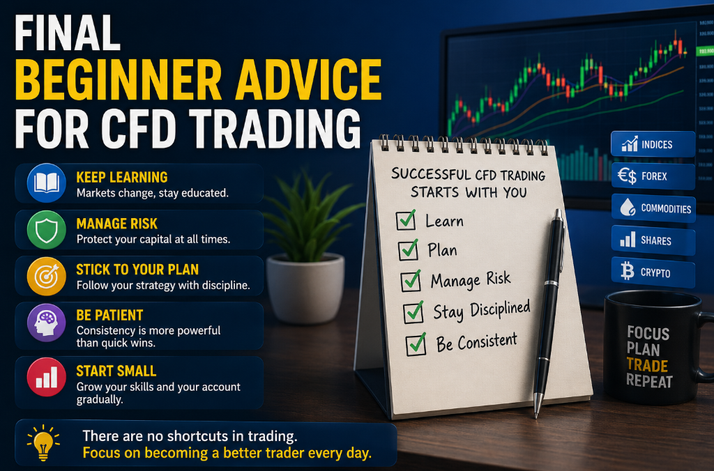 Final Beginner Advice for CFD Trading