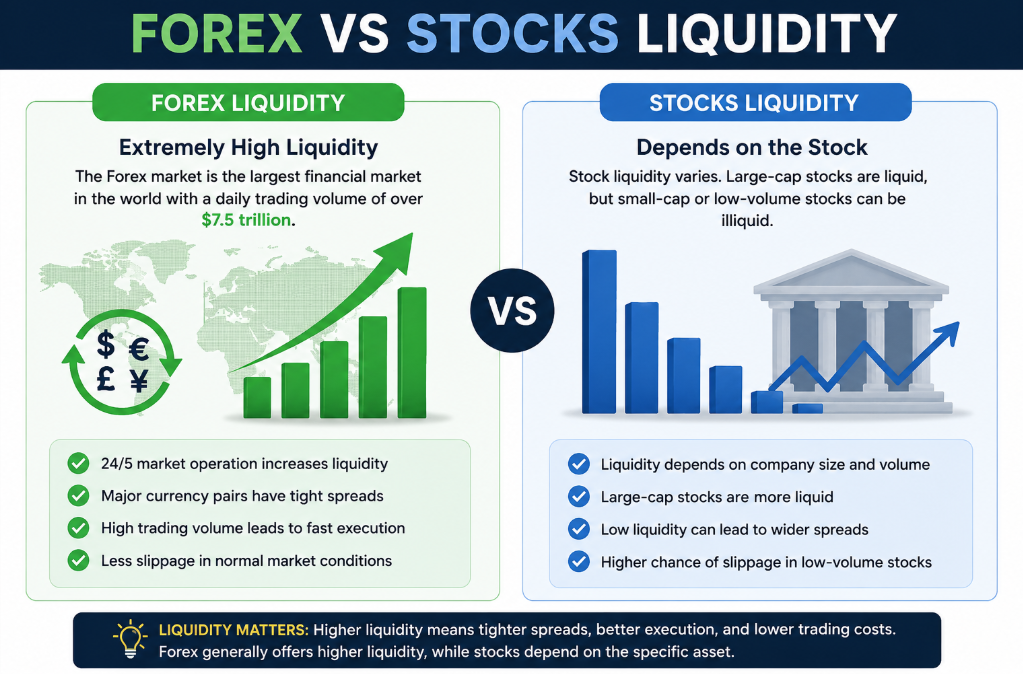 Forex vs Stocks Liquidity