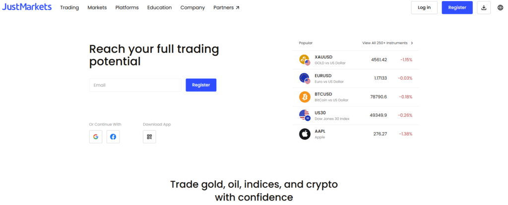 JustMarkets