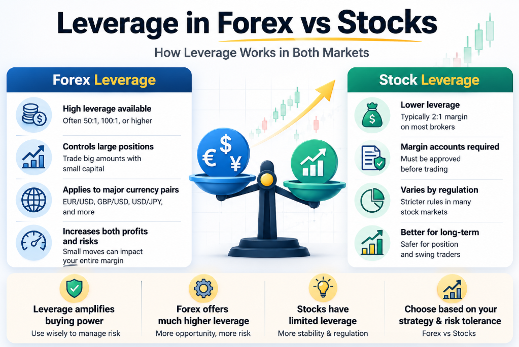 Leverage in Forex vs Stocks