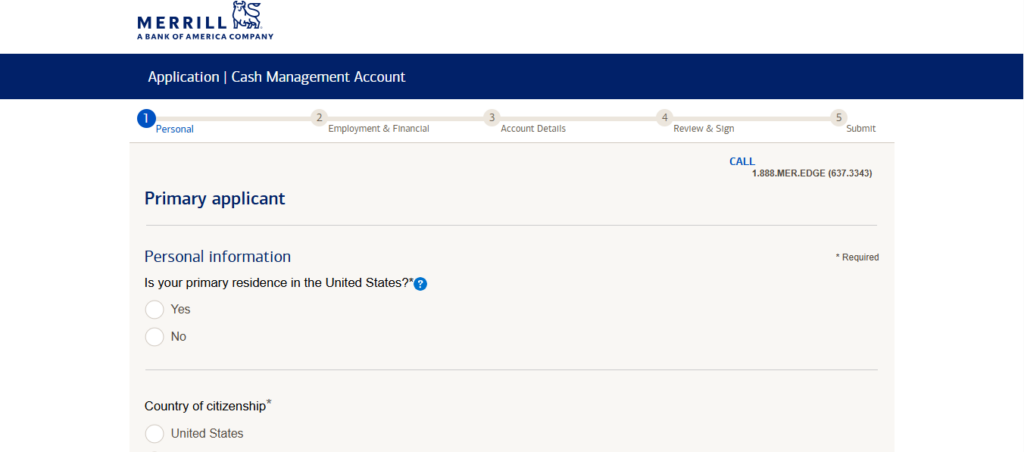 Merrill Edge - Open an Account