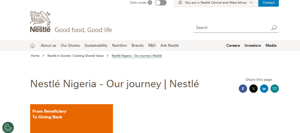 Nestl&eacute; Nigeria