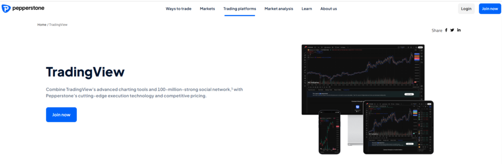 TradingView integration