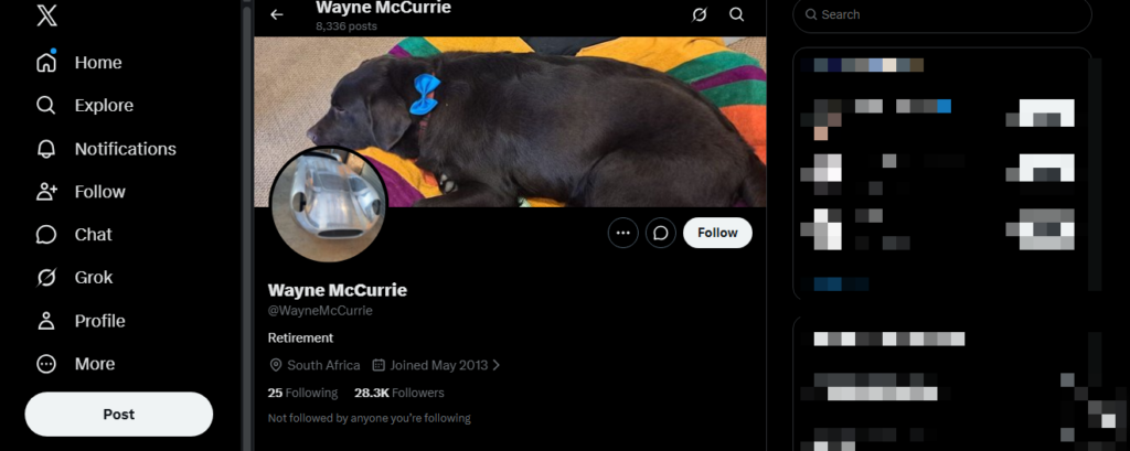 Wayne McCurrie Twitter Banner Financial Advisors